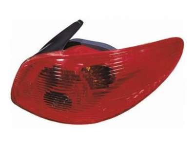 Recambio de piloto trasero derecho para peugeot 206 berlina 1998-2010 referencia OEM IAM 6351P1 103F17210780 