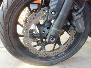 Recambio de disco de freno delantero izquierdo para honda cb (501cc - ) - cb 650 f (rc75) referencia OEM IAM 45351MJED01  