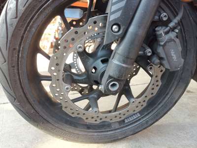 Recambio de disco de freno delantero izquierdo para honda cb (501cc - ) - cb 650 f (rc75) referencia OEM IAM 45351MJED01  