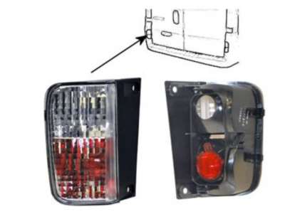 Recambio de faro antiniebla trasero izquierdo para opel vivaro 2001-2006 referencia OEM IAM 8200968070 103F19481381 OP9344456