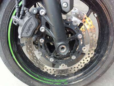 Recambio de disco de freno delantero derecho para kawasaki z ( - 899cc) - z 650 referencia OEM IAM 41080066611I  