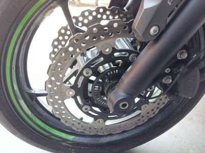 Recambio de disco de freno delantero izquierdo para kawasaki z ( - 899cc) - z 650 referencia OEM IAM 41080066611I  