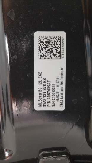 Recambio de deposito adblue para audi a4 avant (8wd) 2019- referencia OEM IAM 8W0131878BS   2