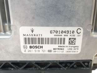 Recambio de centralita motor uce para maserati ghibli iii (m157) 2013- 3.0 referencia OEM IAM 670104910 0261S19721  2