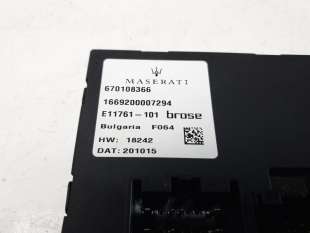 Recambio de modulo electronico para maserati ghibli iii (m157) 2013- 3.0 referencia OEM IAM 670108366   2