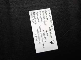 Recambio de moldura para maserati ghibli iii (m157) 2013- 3.0 referencia OEM IAM 670090277  