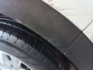 Recambio de aletin trasero izquierdo para kia sportage 2010-2016 drive 4x2 referencia OEM IAM 87741F1000   2