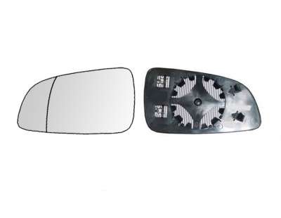 Recambio de cristal retrovisor izquierdo para opel astra h berlina 2004-2007 referencia OEM IAM 6471438 1051631020 OP4107514