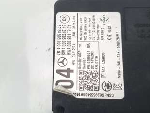 Recambio de modulo electronico para mercedes-benz clase s (w222) lim. 2012- 3.0 cdi cat referencia OEM IAM A0009058802   2