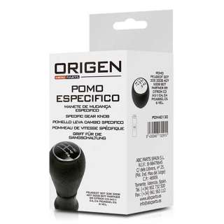 Recambio de pomo palanca cambio para peugeot 307 (s1) 2001-2005 referencia OEM IAM 8430046132915 POM40130 