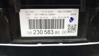 Recambio de cuadro instrumentos para citroën c3 2016- 1.2 12v e-thp referencia OEM IAM 9823058380  