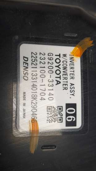 Recambio de alternador para toyota rav4 2018- referencia OEM IAM G920033140 2321001704  2