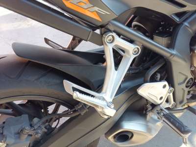 Recambio de estribo lateral para honda cb (501cc - ) - cb 650 f (rc75) referencia OEM IAM 50715MJED00  