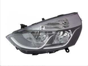 Recambio de faro izquierdo para renault clio iv 2012- referencia OEM IAM 260600373R 10119960002 RN3304914
