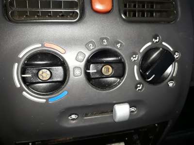 Recambio de mando calefaccion / aire acondicionado para opel agila 2003-2007 cosmo referencia OEM IAM   