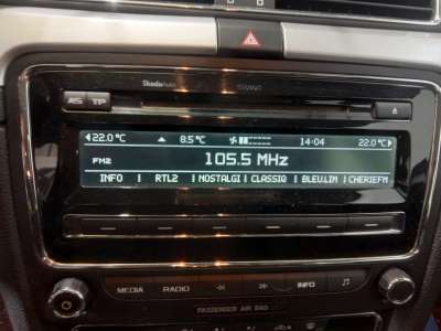 Recambio de pantalla multifuncion para skoda superb combi (3t5) 2009-2015 ambition referencia OEM IAM   
