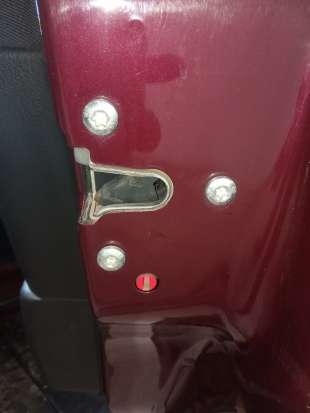 Recambio de cerradura puerta trasera derecha para opel zafira a 1999-2005 elegance referencia OEM IAM   