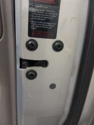Recambio de cerradura puerta delantera derecha para chrysler voyager (rg) 2001-2008 2.4 se referencia OEM IAM   