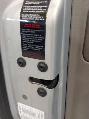 Recambio de cerradura puerta delantera izquierda para chrysler voyager (rg) 2001-2008 2.4 se referencia OEM IAM   