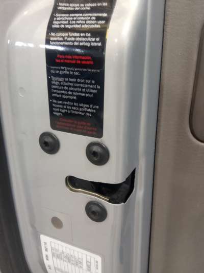 Recambio de cerradura puerta delantera izquierda para chrysler voyager (rg) 2001-2008 2.4 se referencia OEM IAM   