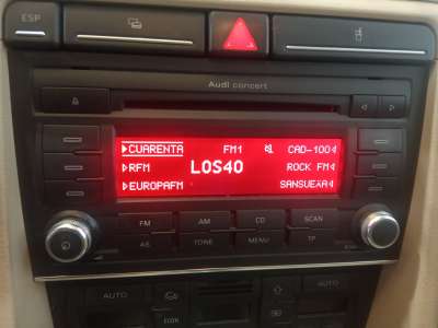 Recambio de sistema audio / radio cd para audi a4 avant (8e) 2004-2008 2.0 tdi referencia OEM IAM   