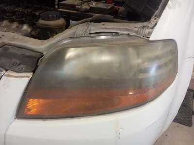 Recambio de faro izquierdo para chevrolet kalos 2005-2009 1.2 se referencia OEM IAM   