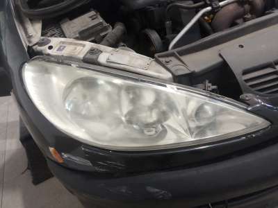 Recambio de faro derecho para peugeot 206 berlina 1998-2010 e-music referencia OEM IAM   