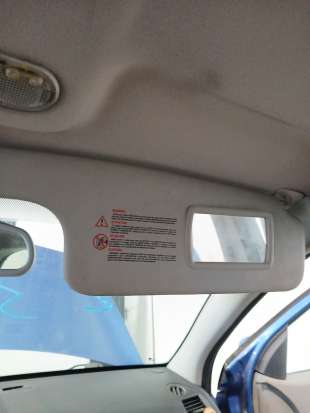Recambio de parasol derecho para renault megane ii berlina 5p 2002-2009 authentique referencia OEM IAM   