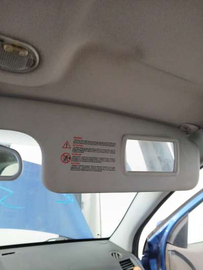 Recambio de parasol derecho para renault megane ii berlina 5p 2002-2009 authentique referencia OEM IAM   