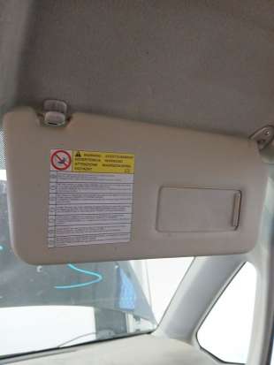 Recambio de parasol derecho para suzuki sx4 rw (ey) 2006-2014 gl+ referencia OEM IAM   