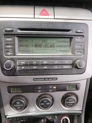 Recambio de sistema audio / radio cd para volkswagen passat b6 variant (3c5) 2005-2011 2.0 fsi referencia OEM IAM   