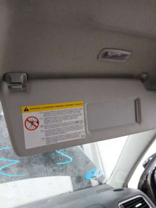 Recambio de parasol derecho para volkswagen jetta iv (162, 163, av3, av2) 2008- 1.4 tsi referencia OEM IAM   