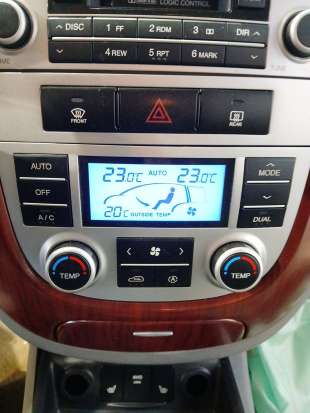 Recambio de mando climatizador para hyundai santa fé ii (cm) 2005-2015 2.2 crdi gls 4x4 referencia OEM IAM   