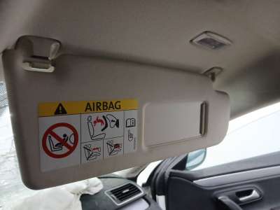 Recambio de parasol derecho para volkswagen cc b7 (358) 2011-2016 2.0 tdi referencia OEM IAM   