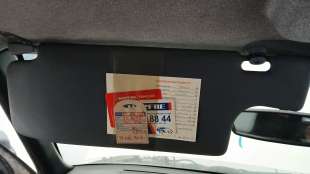 Recambio de parasol izquierdo para citroën bx (xb-_) 1982-1994 19 referencia OEM IAM   