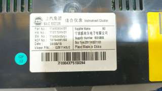 Recambio de cuadro instrumentos para mg mg zs suv 2017- 1.5 vti referencia OEM IAM 11460904 11460904 