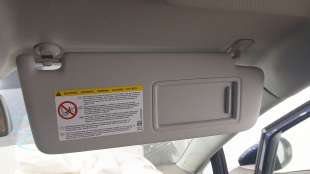 Recambio de parasol derecho para volkswagen golf vii (5g1, bq1, be1, be2) 2012-2021 1.2 tsi referencia OEM IAM   