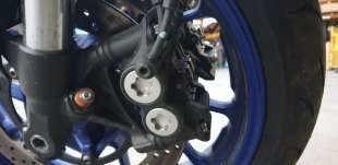 Recambio de pinza de freno delantera izquierda para yamaha mt-09 (7.2013) 2013-2020 referencia OEM IAM 1RC2580T0000   2