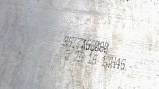 Recambio de refuerzo paragolpes trasero para peugeot 308 sw 2014- gt line referencia OEM IAM 9677366080   2