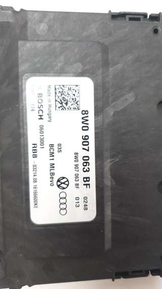 Recambio de modulo confort para audi a4 avant (8w5) 2015-2019 básico referencia OEM IAM 8W0907063BF 06013001 