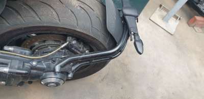 Recambio de portamatriculas para triumph rocket 3 2019- r referencia OEM IAM T2307917  
