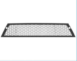 Recambio de rejilla paragolpes central para seat ibiza (6l1) 2001-2009 referencia OEM IAM 6L6853667 107212204 ST0342120