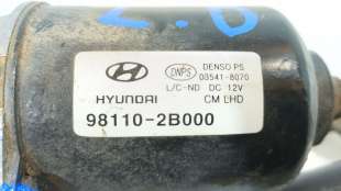 Recambio de motor limpia delantero para hyundai santa fé ii (cm) 2005-2015 2.2 crdi gls 4x4 referencia OEM IAM 981102B000 981102 2