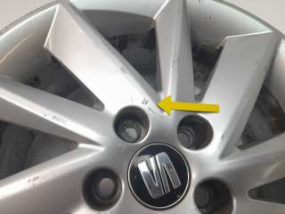 Recambio de llanta para seat ibiza iv (6j5, 6p1) 2008-2017 1.4 tdi referencia OEM IAM 6P0601025F 15PULGADAS 