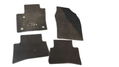 Recambio de juego alfombrillas para toyota c-hr (_x1_) 2016- 1.8 hybrid (zyx10_, zyx11_) referencia OEM IAM 58510YYQ40  