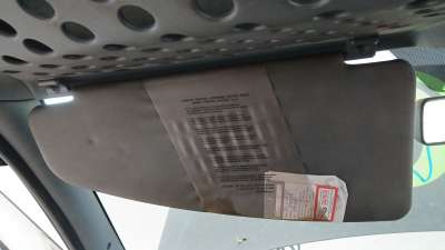 Recambio de parasol izquierdo para fiat doblo furgoneta/monovolumen (223_) 2000- 1.9 jtd referencia OEM IAM 735294018 735294018 
