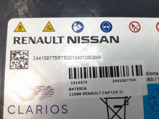 Recambio de bateria para renault captur ii 2019- techno referencia OEM IAM 244109775R  