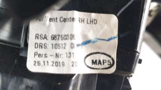 Recambio de aireador central para renault clio v 2019- business edition referencia OEM IAM 687503053R  