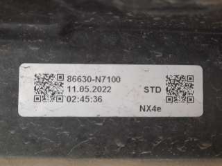 Recambio de refuerzo paragolpes trasero para hyundai tucson (nx) 2020- maxx silver 2wd referencia OEM IAM 86630N7100  