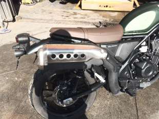 Recambio de silenciador trasero para honda cl - cl500 (pc67) referencia OEM IAM 18310MLPDA0  